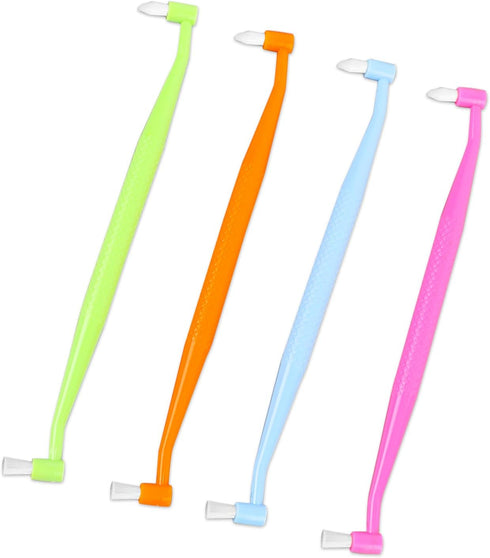 End Tuft Toothbrush | 4 PCS Orthodontic Double-Ended Proxy Brushes for Dental Tools