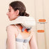 Shiatsu Neck and Back Massager with Heat, Cordless Handheld Massager for Deep Tissue Kneading, Electric Neck