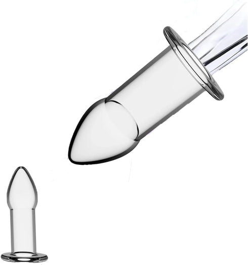 missmall BDSM Hollow Anal Butt Plug Anal Dilator Adult Sex Toys for Couples,Soft