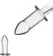 missmall BDSM Hollow Anal Butt Plug Anal Dilator Adult Sex Toys for Couples,Soft