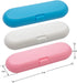 Plastic Electric Toothbrush Travel Case for Oral-B Pro Series, 3 Pack (White, Blue, Pink)