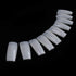 Yimart 500pcs Natural French Acrylic Style Artificial False Nails Tips with Box (Natural)