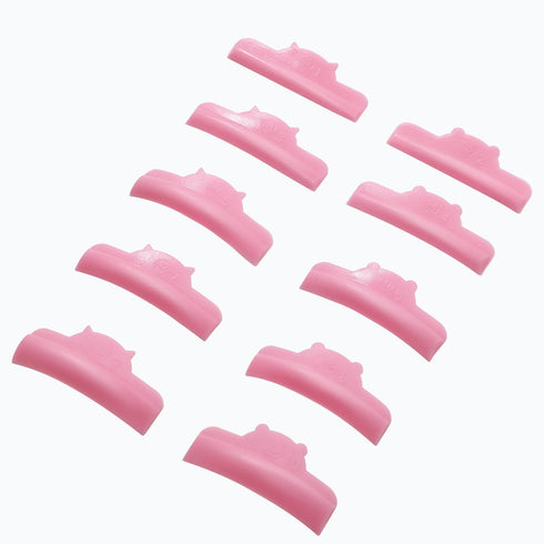 Lash Lift Rods, 2023 Newest Silicone Eyelash Lift Pads, 12 Piece Reusable Soft Lash Lift Shields in Pink