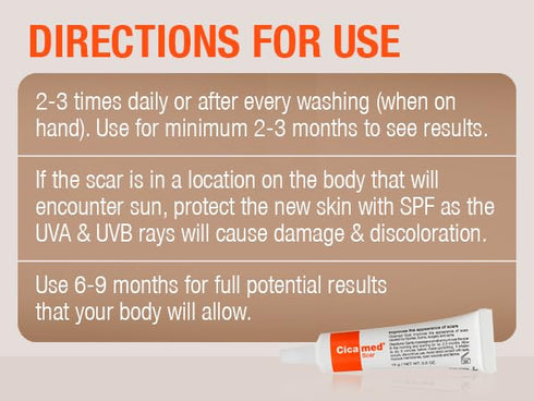Silicone Scar Gel - Advanced Cream for Surgical Scars, C-Section, Burns, Keloids, Acne Marks - 0.5 oz (15g) - Works