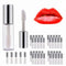 Yosoo 45Pcs Empty Lip Gloss Tubes, Clear Plastic Lip Balm Bottle Container, 1.2ml Makeup Tool