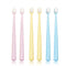 EasyHonor Baby & Toddler Toothbrush for Ages 4-12, Extra Soft with 10000 Soft Floss Bristles (6Pcs)