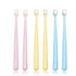 EasyHonor Baby & Toddler Toothbrush for Ages 4-12, Extra Soft with 10000 Soft Floss Bristles (6Pcs)