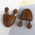 Junfamilee Brown Natural Sandalwood Scraping Massage Tool Facial Eye Massage Tool Acupuncture Stick Wooden Massager