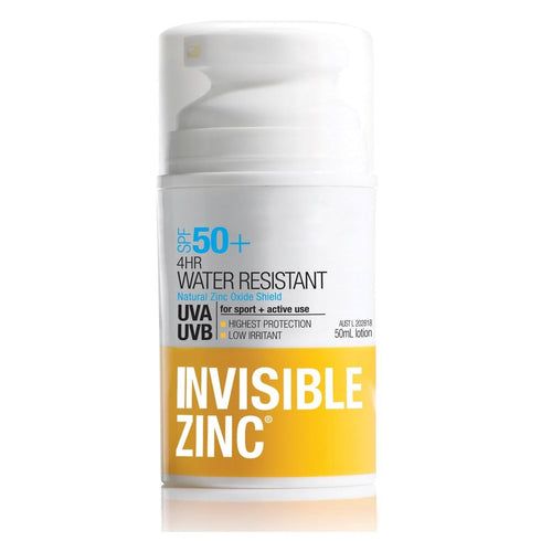 Zinc 4-Hour Water Resistant SPF50+ UVA-UVB, 50ml by Ganehill