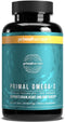 Primal Harvest Omega 3 Fish Oil Supplements, 30 Servings Soft Gels with 1000mg EPA + DHA, No Fishy Burps