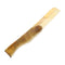 SOLUSTRE Folding Mustache Comb and Beard Comb, Portable Ox Horn Hair Comb for Everyday Grooming