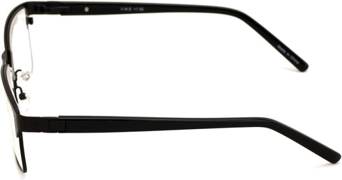 V.W.E. Men Premium Rectangle Metal Reading Glasses, Extra Large 152mm Wide Frame
