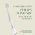 Sonicare Eco-Friendly Toothbrush Replacement Heads | Compatible with Philips Sonicare | 4 Pack with Soft Nylon Bristles