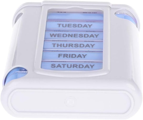 NGCG 4 7 Weekly for Pill Organizer Times A Day Day Morn Noon Pm for Pill Organizer Large Daily for Pill Cases for Pill