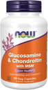 Glucosamine & Chondroitin with MSM, Joint Health, 90 Veg Capsules by NOW Foods
