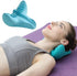 Neck and Shoulder Relaxer: Cervical Traction Device for Pain Relief and Posture Correction (Blue)