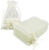 HRX Package Organza Bags 4x6 inch, 100pcs Mesh Jewelry Pouches for Christmas Wedding Giveaways
