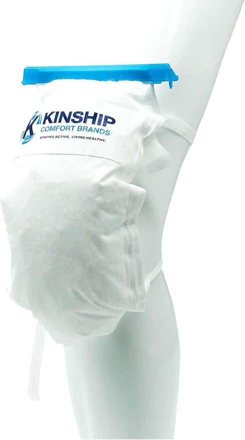 Refillable Ice Pack Wrap, Reusable Bag for Knee, Shoulder, Elbow, Neck, Ankle Pain Relief, Leak Resistant, Pack of 5