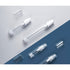 12Pcs 5ML Empty Refillable Cosmetic Containers - Cream Lotion Bottles, Portable Clear Plastic Airless Pump Vials