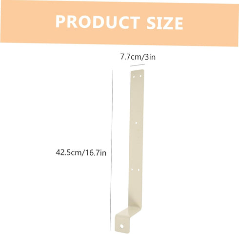 Replaceable Guardrail Rack for Nursing Beds Sturdy Aluminum Alloy Bracket Versatile Care Bed Guardrail Support Easy