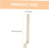 Replaceable Guardrail Rack for Nursing Beds Sturdy Aluminum Alloy Bracket Versatile Care Bed Guardrail Support Easy