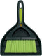Pine-Sol Mini Dustpan and Brush Set | Portable, Compact Dust Pan and Hand Broom for Cleaning, Green