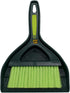 Pine-Sol Mini Dustpan and Brush Set | Portable, Compact Dust Pan and Hand Broom for Cleaning, Green