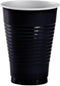 Party Dimensions 20 Count Plastic Cup, 12-Ounce, Black