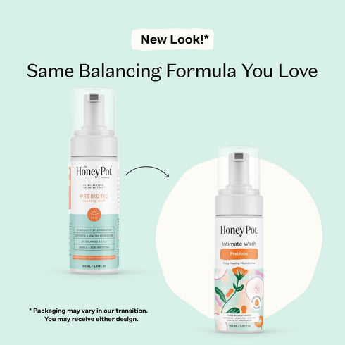 The Honey Pot Company - Prebiotic Wash & Wipe Bundle
