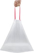 5 Gallon Clear Drawstring Trash Bags, 120 Count, 2 Rolls