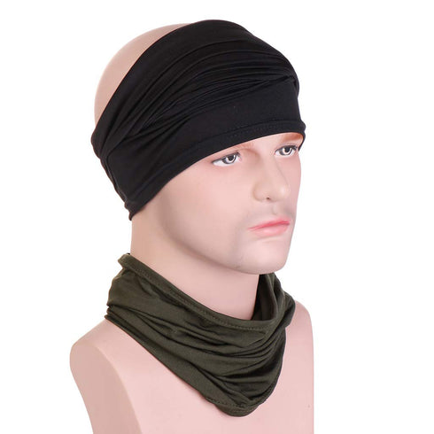 Unisex Cotton Spandex Dreadlocks Tube, 4 Pack (Set 1)