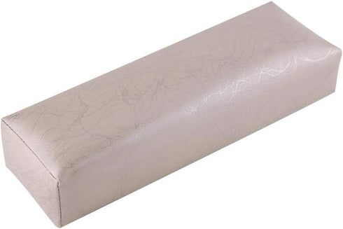 Nail Arm Rest for Acrylic Nail Art, Stripe Leather Soft Sponge Hand Rests Cushion for Manicure Care