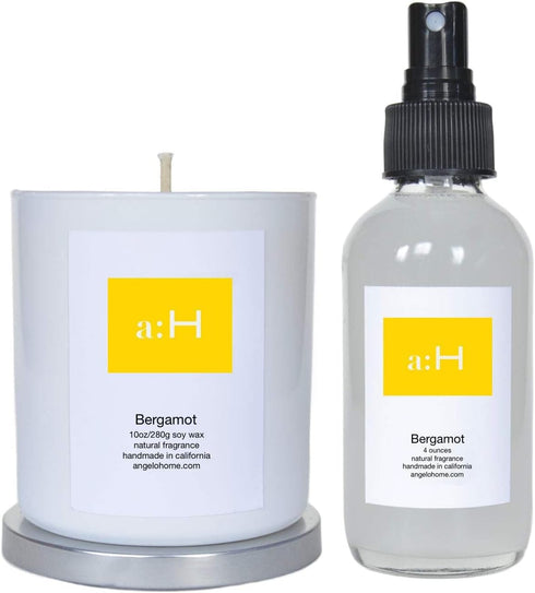 Set a:H Bergamot Scented Candle and Room Spray