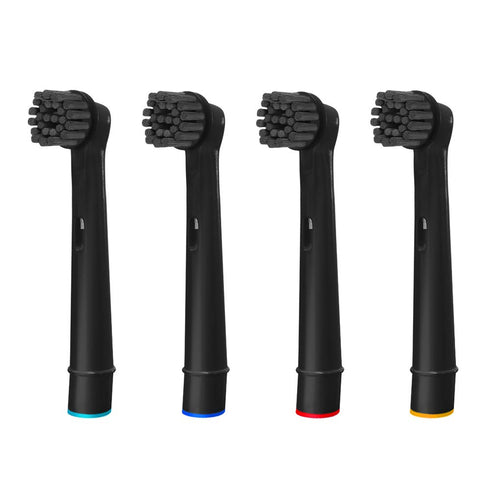 WuYan 16pcs Bamboo Charcoal Brush Heads for Oral B, Replacement Heads for Pro Health/Triumph/Advance Power