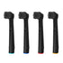 WuYan 16pcs Bamboo Charcoal Brush Heads for Oral B, Replacement Heads for Pro Health/Triumph/Advance Power