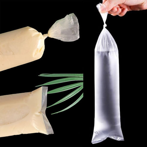 NentMent 200 Pack Packing 8oz Disposable Nut Milk Bag Drink Pouches Juice Pouches Smoothie Pouches Fresh Milk Bags