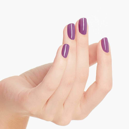 OPI Nail Lacquer Nail Polish, Opaque Light Purple Crème, Vegan, Fast Drying, Streak Free