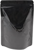 FERENLI 100 Pieces Resealable Mylar Bags - Stand Up Foil Pouch for Food Storage Packaging Airtight Zipper Pouches