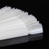 JASSINS 50 Pcs Nail Swatch Sticks with Ring, Fan-shaped Display Tips for Nail Art Polish Practice