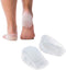 Tuli's Heavy Duty Gel Heel Cups - Cushion Insert for Shock Absorption, Plantar Fasciitis Relief, Made in USA