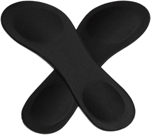 Happystep 3/4 Length Women Thin Shoe Insoles for High Heels, Cushion for Heel and Ball of Foot, 4 Pairs