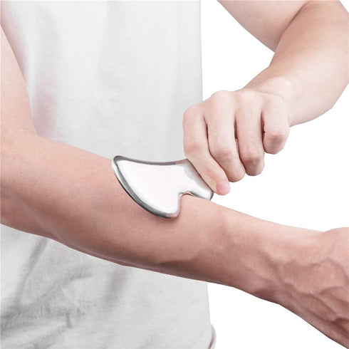 Therapeutic Gua Sha Tool for Soft Tissue Massage - Medical Grade Stainless Steel