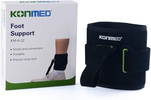 Universal Size Drop Foot Support AFO Ankle Brace Strap for Poliomyelitis, Hemiplegia, Stroke