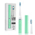 Pop Sonic USB Charge Anywhere Rechargeable Toothbrush (Green) - 40,000 Brush Strokes/Minute for Teens & Adults