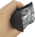 100 Pack Smell Proof Bags, 3 x 4 Inch Resealable Mylar Foil Pouch Bags in Matte Black