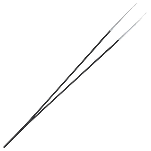 Ingrown Hair Tweezers, Pointed Tip, Black, Precision Stainless Steel for Treatment & Splinter Removal