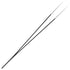 Ingrown Hair Tweezers, Pointed Tip, Black, Precision Stainless Steel for Treatment & Splinter Removal