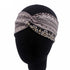 MarchQueen Boho Headbands for Women, Vintage Print Twisted Hair Bands, Stretchy Criss Cross Turban Headwrap (Boho-6pcs)