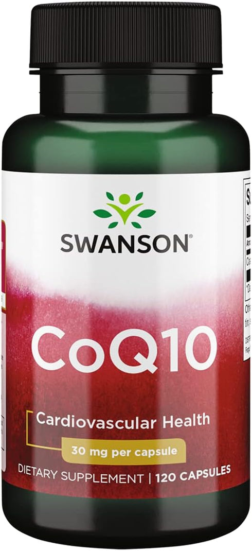 Swanson Coq10 30 Milligrams - 120 Capsules