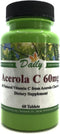 Daily Manufacturing Acerola C (Vitamin C from Acerola Cherries) 60 Chewable Tablets